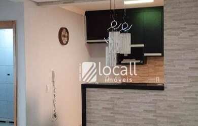 Imagem: O apartamento possui 1 Dormitório, 1 Banheiro, 1 Vaga na garagem