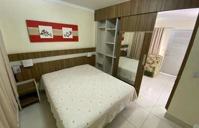 Imagem: O apartamento possui 1 Dormitório, 1 Vaga na garagem e está