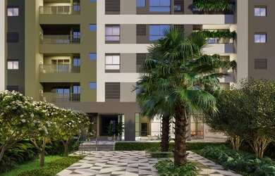 Imagem: O apartamento possui 2 Dormitórios, 2 Banheiros, 2 Vagas na