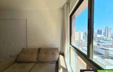 Imagem 6: Apartamento com 1 dormitório, mobiliado, andar alto. Ed Central Station