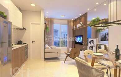 Imagem: O apartamento possui 2 Dormitórios, 1 Banheiro, 2 Vagas na