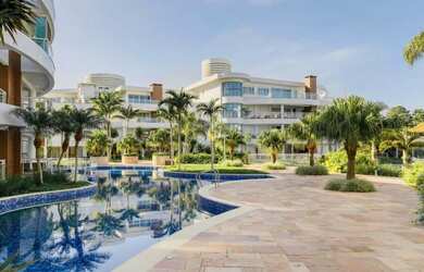 Imagem: O apartamento na cobertura possui 4 Dormitórios, 5 Banheiros