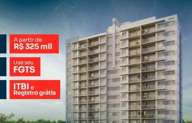 Imagem: O apartamento possui 2 Dormitórios, 2 Banheiros, 1 Vaga na