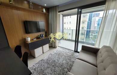 Imagem: O studio para alugar possui 1 Dormitório, 1 Banheiro, 1 Vaga