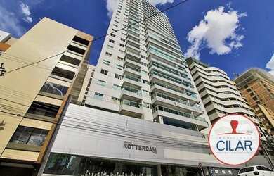 Imagem: O apartamento possui 1 Dormitório, 2 Banheiros, 1 Vaga na garagem