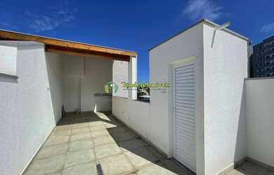 Imagem: O apartamento na cobertura possui 2 Dormitórios, 2 Banheiros