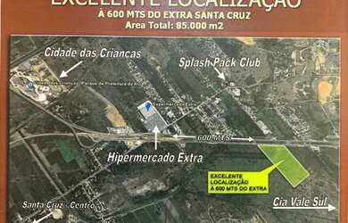 Imagem 1: CRECI 46022 - Terreno para venda com 84.365 metros quadrados em Santa...