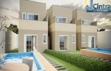 Imagem: A casa em condomínio possui 3 Dormitórios, 3 Banheiros, 2