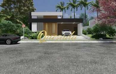 Imagem: A casa em condomínio possui 3 Dormitórios, 5 Banheiros, 4