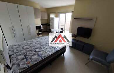 Imagem: O apartamento possui 1 Dormitório, 1 Banheiro, 58m² de Área