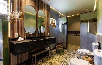 Imagem 13: CASA HORTELÃ. Piscina, Ar-condicionado, 600m² de Áreae5 Banheiros