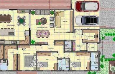 Imagem 2: Casa com 3 dormitórios à venda, 244 m² por R$ 3.200.000,00 - Residencial Quinta do Golfe J