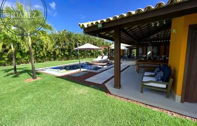 Imagem 7: Casa de Alto Padrão para locação por temporada em Sauípe finamente decorada e diferenciada