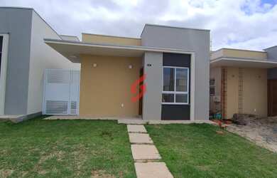 Imagem: A casa em condomínio possui 2 Dormitórios, 1 Banheiro, 2 Vagas