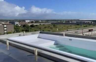 Imagem: O apartamento possui 1 Dormitório, 1 Banheiro, 1 Vaga na garagem