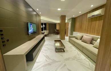 Imagem: O apartamento na cobertura possui 3 Dormitórios, 2 Banheiros