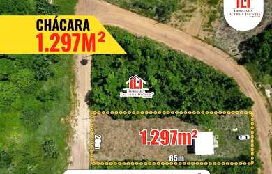 Imagem: O terreno possui 1.297m² de Área e está localizado em Centro