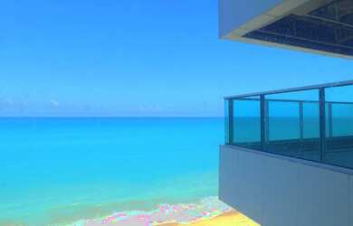 Imagem 3: Apartamento de frente pé na areia no condomínio Grenvillage em guaxuma