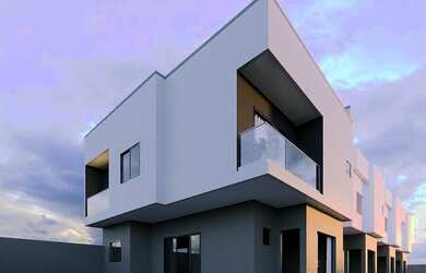 Imagem: A casa possui 3 Dormitórios, 3 Banheiros, 2 Vagas na garagem