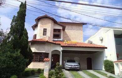 Imagem: A casa em condomínio possui 4 Dormitórios, 5 Banheiros, 4