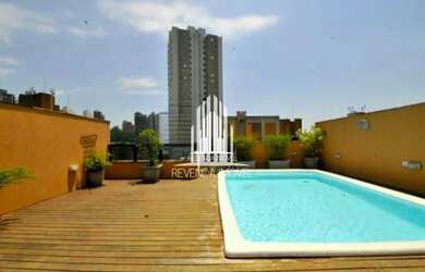 Imagem: O apartamento na cobertura possui 4 Dormitórios, 5 Banheiros