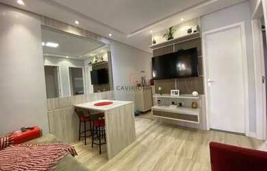 Imagem: A casa em condomínio possui 2 Dormitórios, 1 Banheiro, 2 Vagas