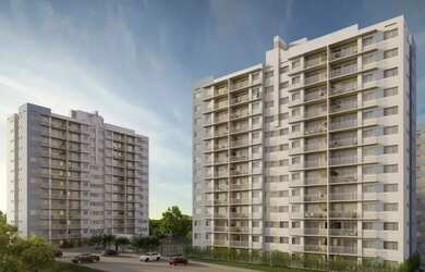 Imagem: O apartamento possui 2 Dormitórios, 2 Banheiros, 1 Vaga na