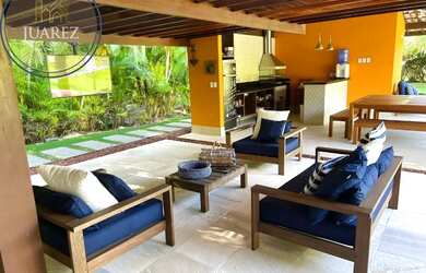 Imagem 10: Casa de Alto Padrão para locação por temporada em Sauípe finamente decorada e diferenciada