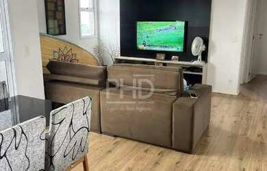 Imagem: O apartamento possui 2 Dormitórios, 2 Banheiros, 2 Vagas na