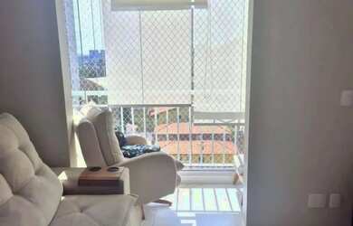 Imagem 3: Apartamento 3 dormitórios à venda, armários planejados, sala ampla com varanda, 2 banheiro