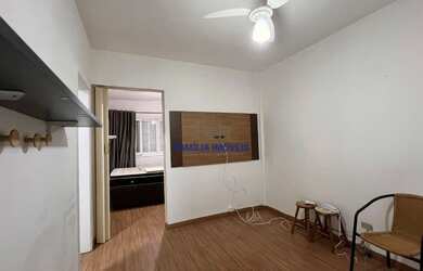Imagem 4: Alugar apartamento 1 quarto semi mobiliado no Gonzaga em Santos