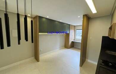 Imagem: A kitnet possui 1 Dormitório, 1 Banheiro, 1 Vaga na garagem