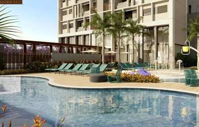 Imagem: O apartamento possui 3 Dormitórios, 3 Banheiros, 2 Vagas na