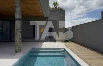 Imagem: A casa em condomínio à venda possui 4 Dormitórios, 5 Banheiros