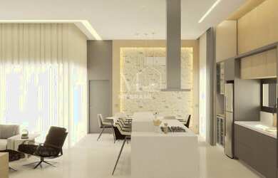 Imagem: A casa em condomínio possui 3 Dormitórios e está localizado