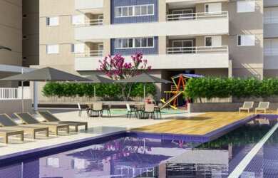 Imagem: O apartamento possui 2 Dormitórios, 2 Banheiros, 1 Vaga na