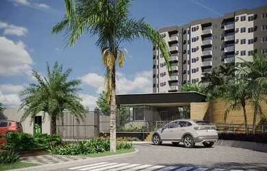 Imagem: O apartamento possui 2 Dormitórios, 1 Banheiro, 1 Vaga na garagem