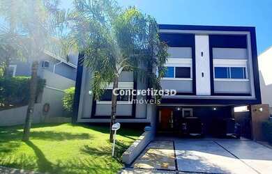 Imagem: A casa em condomínio possui 5 Dormitórios, 5 Banheiros, 4