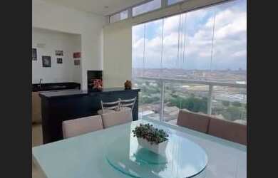 Imagem: O apartamento na cobertura possui 3 Dormitórios, 3 Banheiros