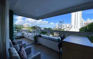 Imagem: O apartamento possui 4 Dormitórios, 3 Banheiros, 2 Vagas na