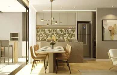 Imagem: O apartamento possui 2 Dormitórios, 2 Banheiros, 1 Vaga na