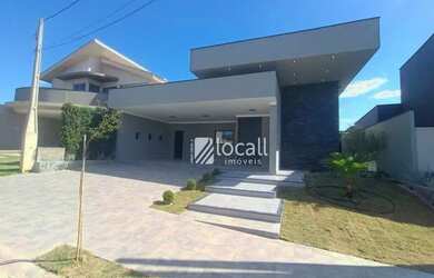 Imagem: A casa em condomínio possui 3 Dormitórios, 3 Banheiros, 4