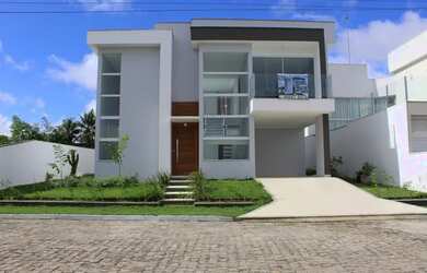 Imagem: A casa em condomínio possui 3 Dormitórios, 3 Banheiros, 1