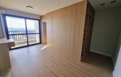 Imagem: O apartamento possui 1 Dormitório, 2 Banheiros, 2 Vagas na