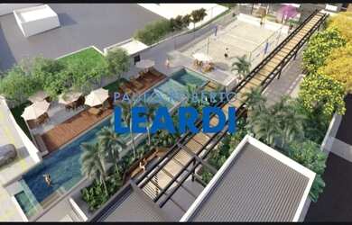 Imagem: O apartamento possui 1 Dormitório, 1 Banheiro, 1 Vaga na garagem