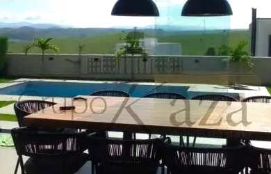 Imagem: A casa em condomínio possui 4 Dormitórios, 5 Banheiros, 4