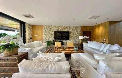 Imagem 12: Mansão beira lago mobiliada e decorada com piscina térmica e 5 suítes...