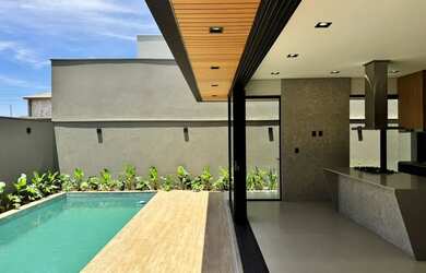 Imagem: A casa em condomínio possui 3 Dormitórios, 5 Banheiros, 2