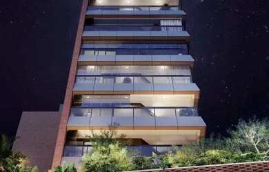 Imagem: O apartamento na cobertura possui 3 Dormitórios, 5 Banheiros