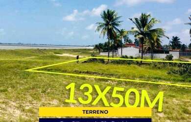 Imagem: O terreno possui 650m² de Área e está localizado em Lucena